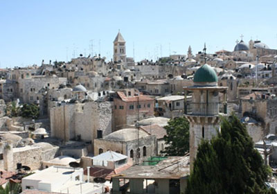 البلدة القديمة فى القدس الشرقية